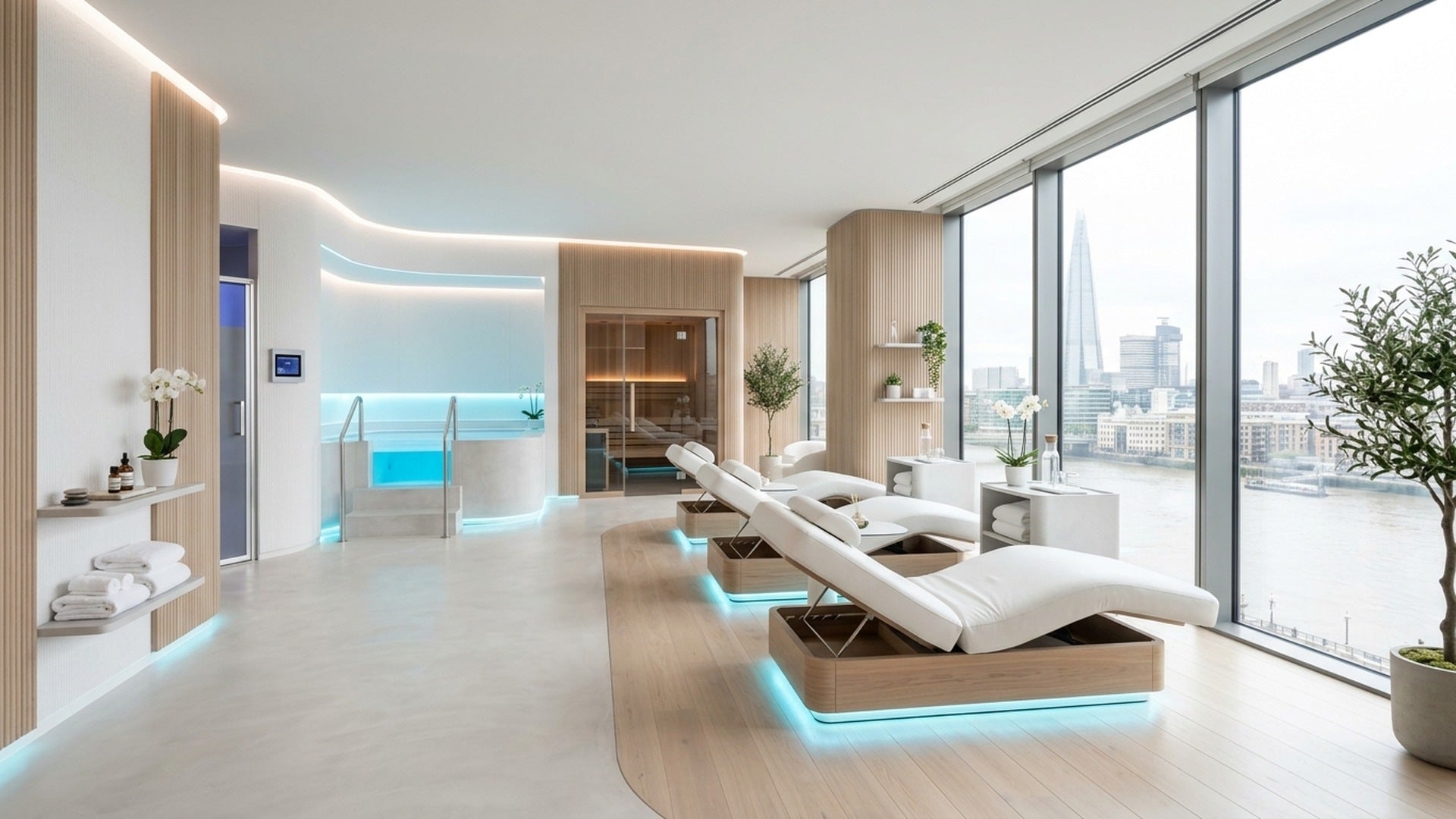 Truviv Luxury Precision Percussive Therapy Lounge